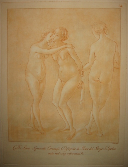 Mulinari Stefano (1741 ca. - 1790 ca.) Di Luca Signorelli Cortonese Discepolo di Pietro del Borgo S.Sepolcro... 1778 Firenze